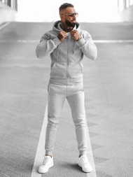 Men's Tracksuit - Grey OZONEE JS/68C10386/2Z