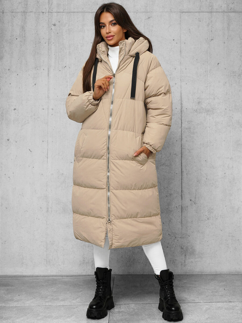 Women's Jacket - Beige OZONEE JS/5M3163/62Z