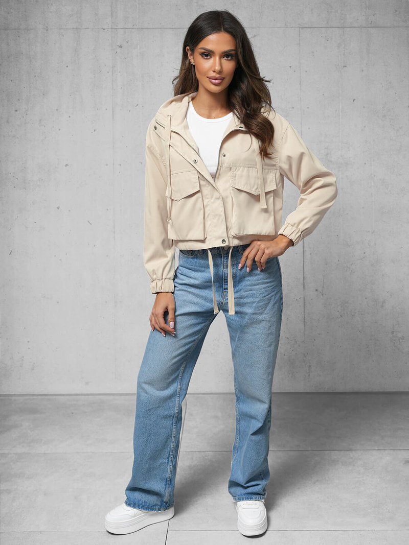 Women's Jacket - Beige OZONEE O/G118