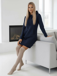 Women's Hoodie - Navy blue OZONEE JS/YS10005/25Z