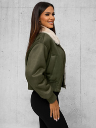 Women's Jacket - Khaki OZONEE O/81326Z