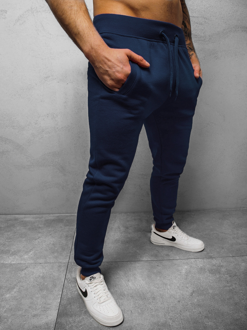 Men's Sweatpants - Navy blue OZONEE JS/XW01Z