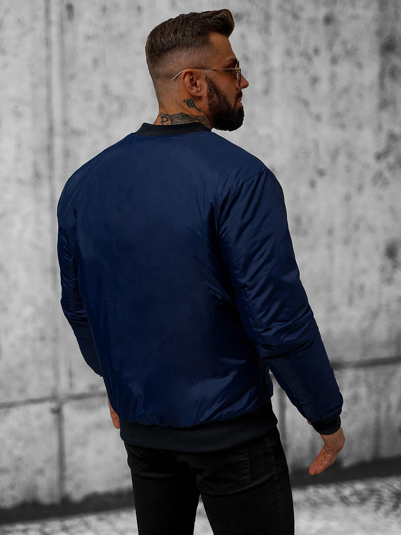 Men's Jacket - Navy Blue OZONEE JS/AK95Z