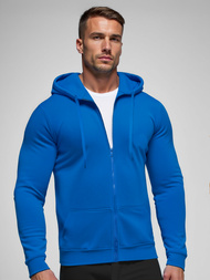 Men's Hoodie - Blue OZONEE JS/2008