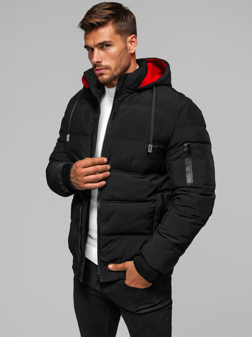 Men's Jacket - Black OZONEE JS/31M5003/B