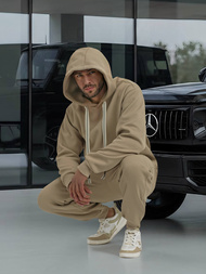 Men's Tracksuit - Beige OZONEE O/3C582AB