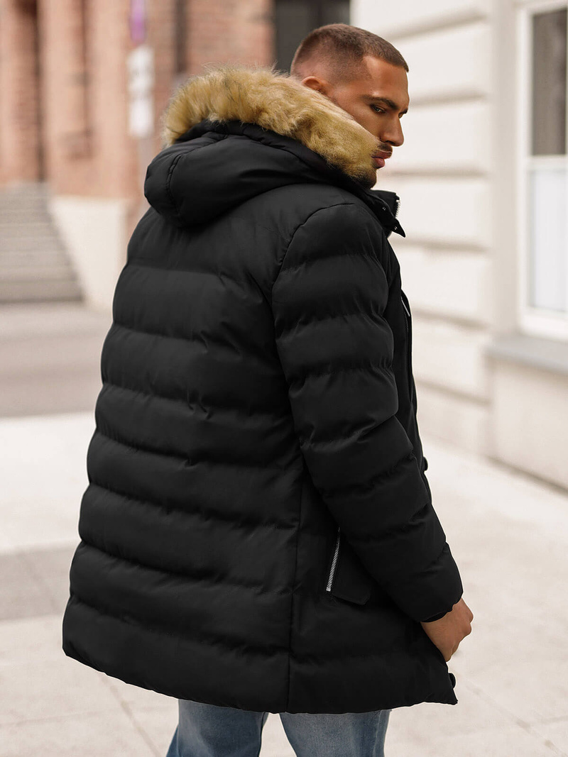 Men's Jacket - Black OZONEE JS/5M3122/392Z