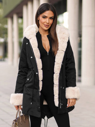 Women's Jacket - Black OZONEE JS/M763/392Z