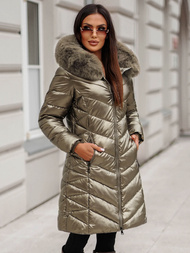 Women's Jacket - Gold OZONEE JS/16M9100/403Z