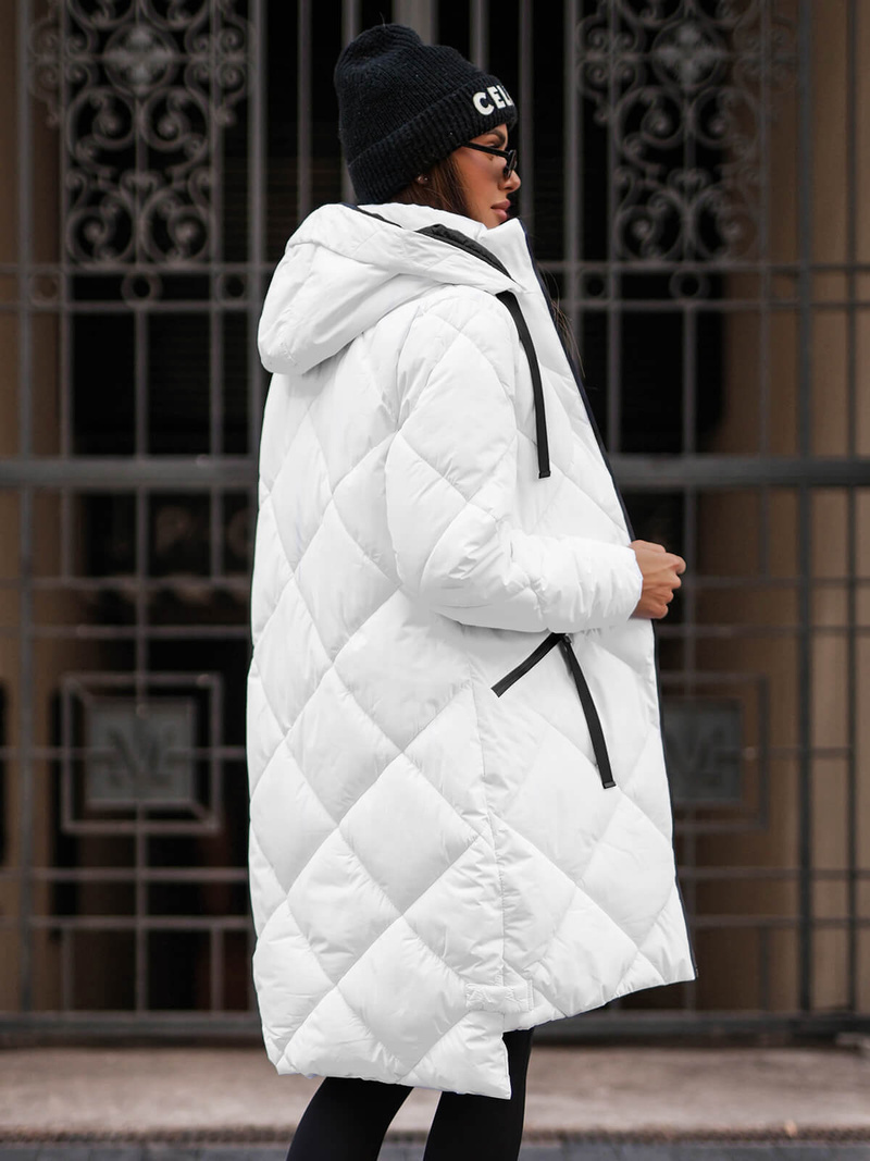 Women's Jacket - White OZONEE JS/5M3168/281Z