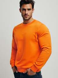 Men's Sweatshirt - Orange OZONEE JS/2001-10Z