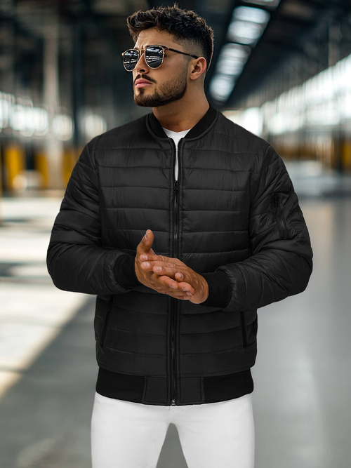 Men's Jacket - Black OZONEE JS/MY02Z