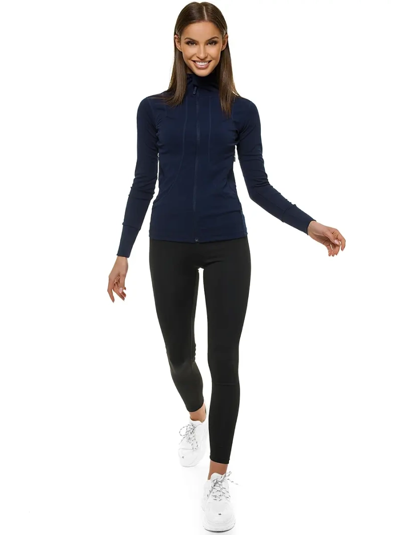 Women's Sweatshirt - Navy Blue OZONEE JS/HD150/4