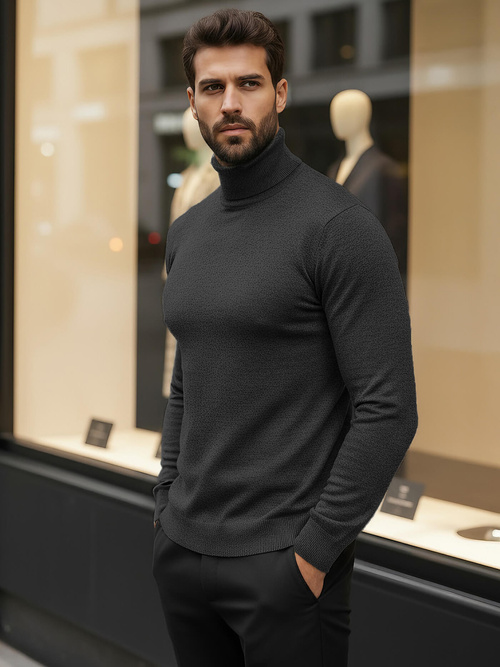 Men's Jumper - Anthracite OZONEE V/V24504