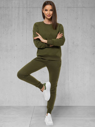 Women's tracksuit Khaki OZONEE 51