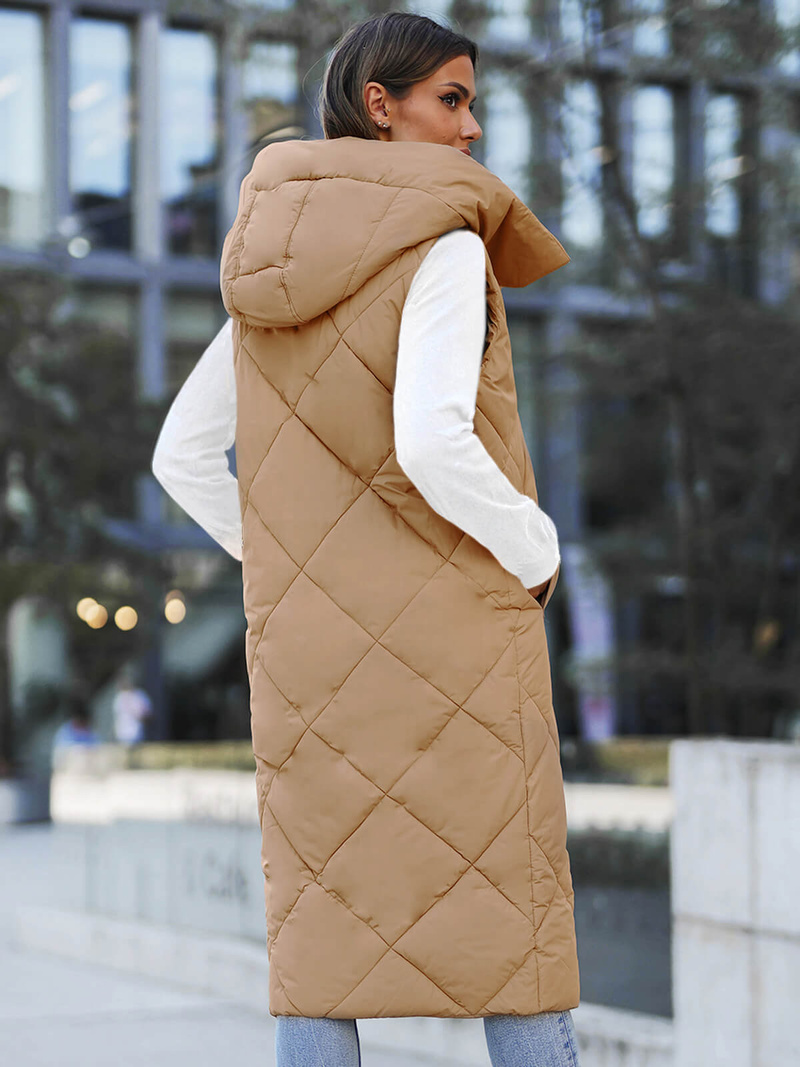 Women's Gilet - Camel OZONEE JS/5M3165/84