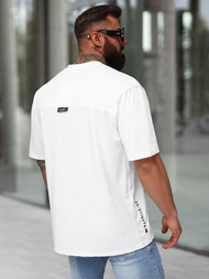 Men's T-shirt - White OZONEE O/QQ1185