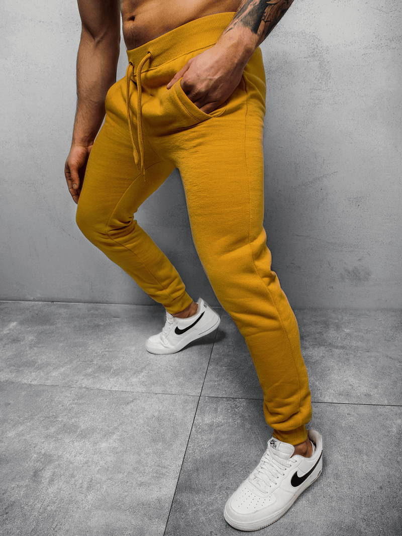 Men's Sweatpants - Camel OZONEE JS/XW01Z