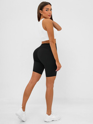 Short Women's Leggings - Black OZONEE JS/17K583/3