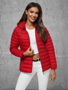 Women's Jacket - Red OZONEE JS/16M9101/270