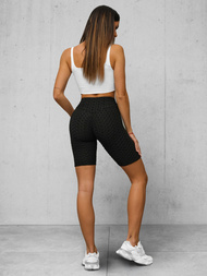 Short Women's Leggings - Black OZONEE JS/17K593/3