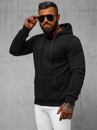 Men's Hoodie - Black OZONEE JS/2009Z