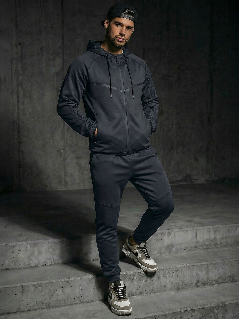 Men's Tracksuit - Navy Blue OZONEE JS/8C1966/25