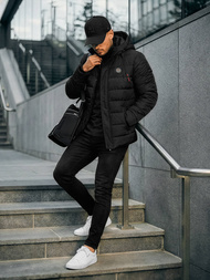 Men's Jacket - Black OZONEE JS/31M5081/392Z