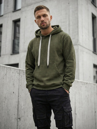 Men's Hoodie - Khaki OZONEE O/G3065