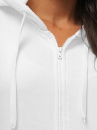 Women's Hoodie - White OZONEE JS/W03Z