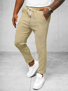 Men's Chinos - Beige OZONEE O/K963SP