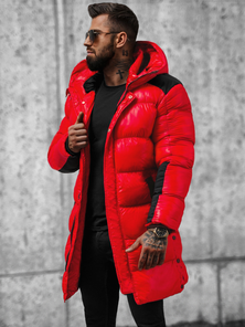 Men's Winter Jacket - Red OZONEE O/M800Z