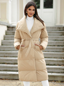 Women's Jacket - Beige OZONEE JS/M737/62Z