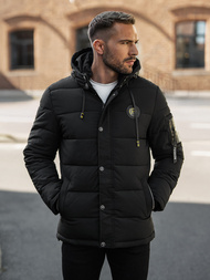 Men's Jacket - Black OZONEE JS/57M7503/392Z