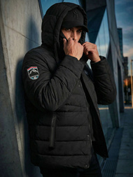 Men's Jacket - Black OZONEE JS/31M5081/392