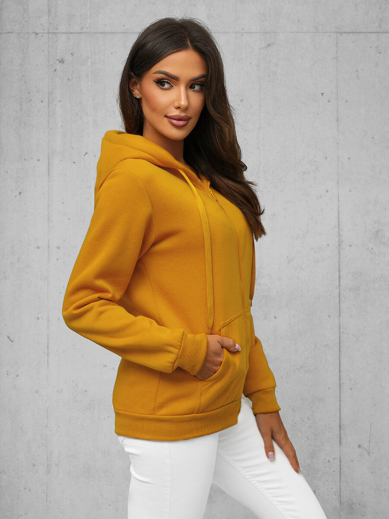 Women's Hoodie - Camel OZONEE JS/W03Z