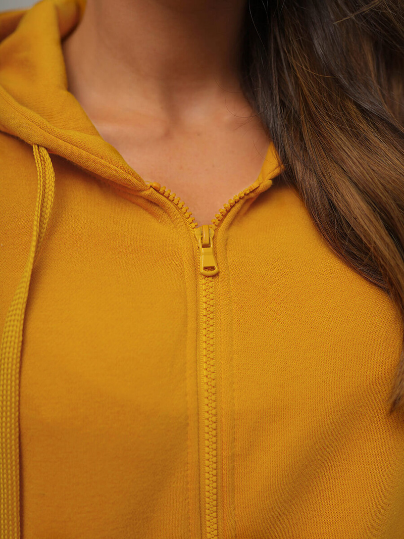 Women's Hoodie - Camel OZONEE JS/W03Z