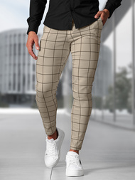 Men's Chinos - Beige OZONEE O/P4009Z