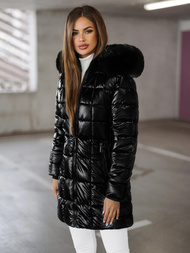 Women's Jacket - Black OZONEE JS/16M9120/392Z