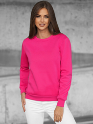 Women's Sweatshirt - dark pink OZONEE JS/W01