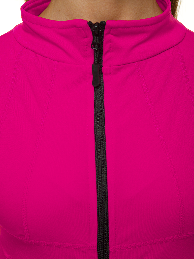 Women's Sweatshirt - Dark Pink OZONEE JS/HD151/19