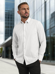 Men's Shirt - White OZONEE V/V185
