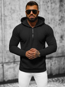 Men's Hoodie - Black OZONEE O/TB2273