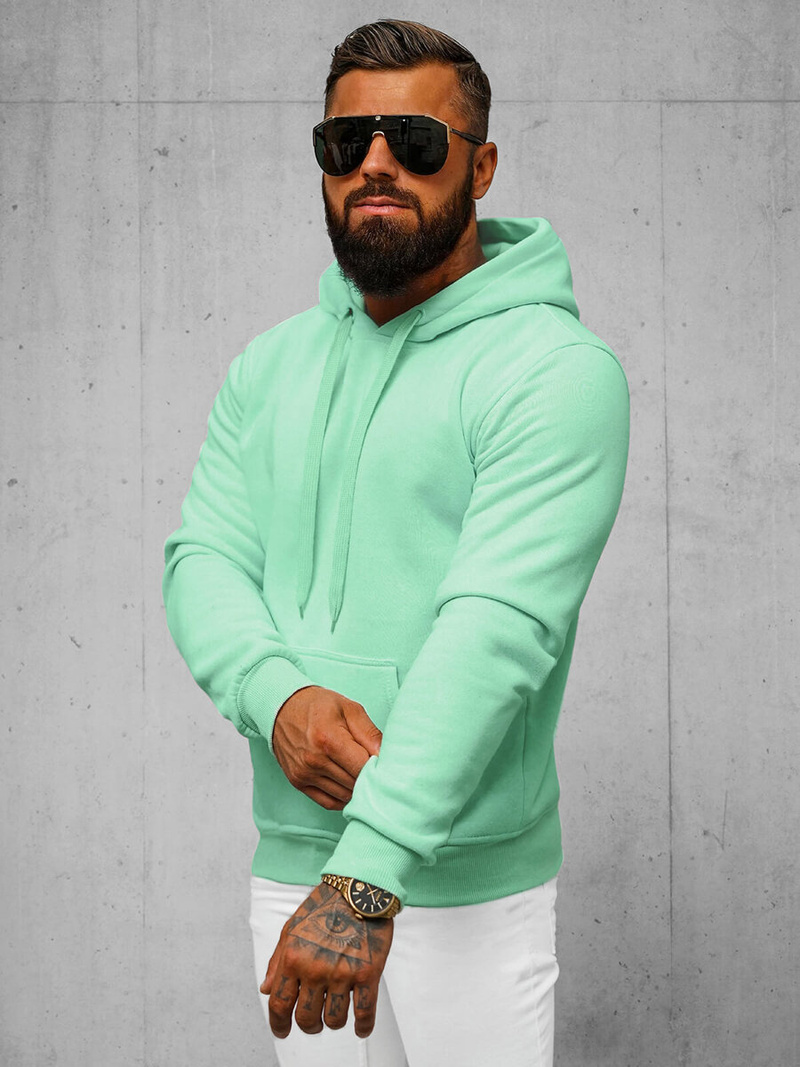 Men's Hoodie - Mint OZONEE JS/2009Z