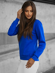 Women's Sweatshirt - Cobalt OZONEE JS/W01Z
