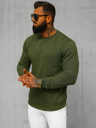 Men's Sweatshirt - Khaki OZONEE JS/2001-10Z