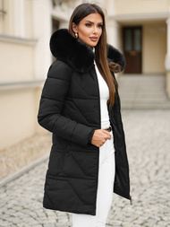 Women's Jacket - Black OZONEE JS/16M9099/392Z