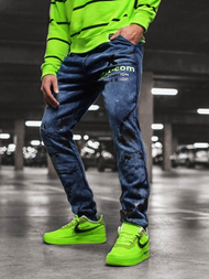 Men's Jogger Jeans Blue OZONEE JS/KK1061