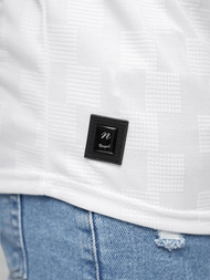 Men's T-shirt - White OZONEE O/QS11621