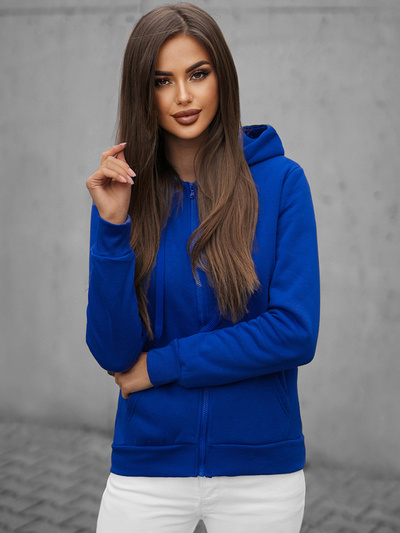 Women's Hoodie - Cobalt OZONEE JS/W03Z